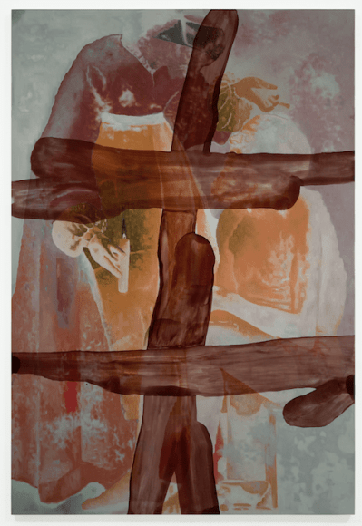 Toby Ziegler. Flesh in the age of reason 6, 2019.&nbsp;Oil on aluminium, 150 x 100 x 3 cm. Courtesy of the artist &amp;amp; PKM Gallery.