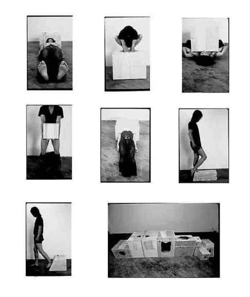 Cody Choi. Modeling for Scamps, Scam (Self-Portrait in Energy Level), 1993. Courtesy of the artist & PKM Gallery.
