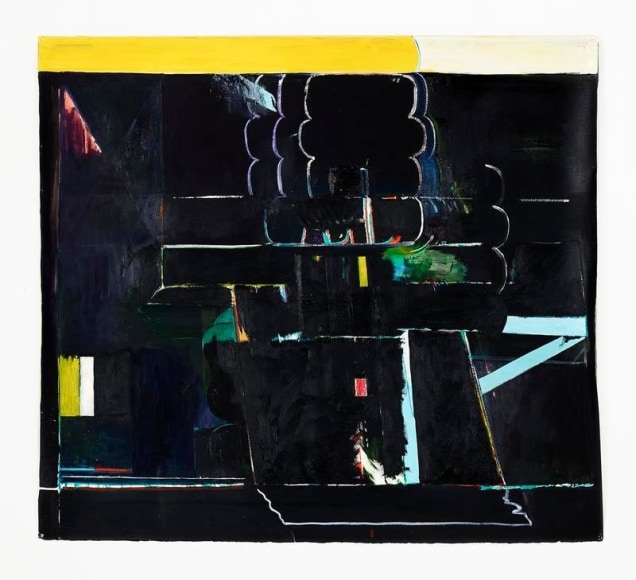 Bek Hyunjin. ADHD, 2014. Oil on oil paper, 89 x 100 cm. Courtesy of the artist & PKM Gallery.