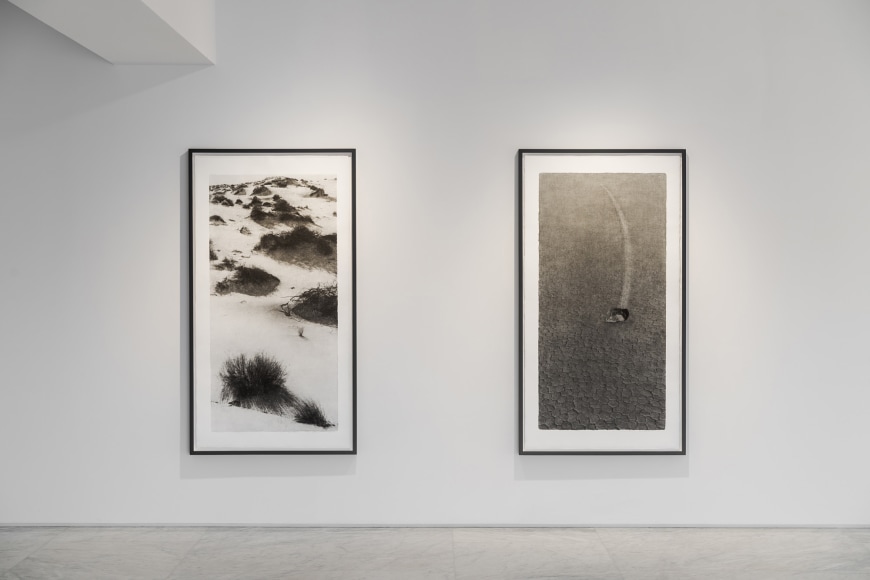 Installation view of&nbsp;Jungjin Lee: VOICE at PKM &amp;amp; PKM+. Courtesy of PKM Gallery.