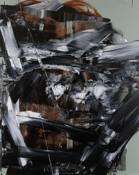 Shin Minjoo. Uncertain Emptiness 17010, 2017. Acrylic on canvas, 227 x 182 cm. Courtesy of the artist & PKM Gallery.