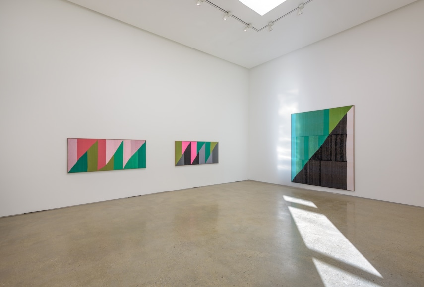 Installation view of&nbsp;Brent Wadden: Karma&nbsp;at PKM., Courtesy of PKM Gallery.