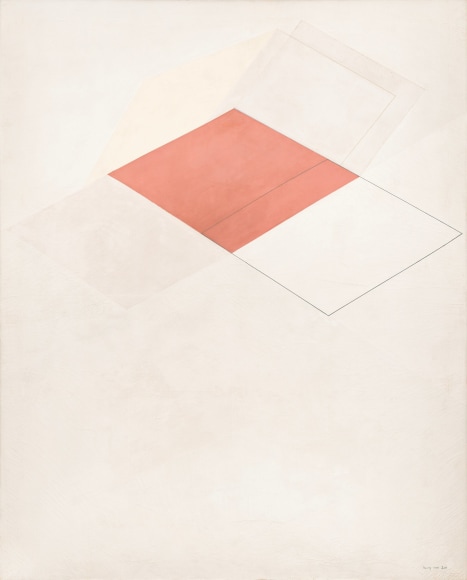 Suh Seung-Won, Simultaneity 71-45, 1971. Oil on canvas, 162 x 130 cm., Courtesy of the artist &amp;amp; PKM Gallery.