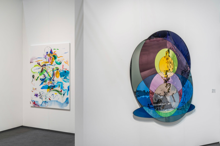 Installation view of PKM Gallery Booth(Hall-C B29) in FRIEZE Seoul 2022., Courtesy of PKM Gallery.