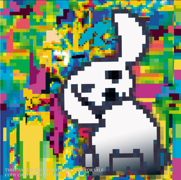 Cody Choi, DATABASE PAINTING, ANIMAL TOTEM, PUPPY #2208050424, 1999-2023.