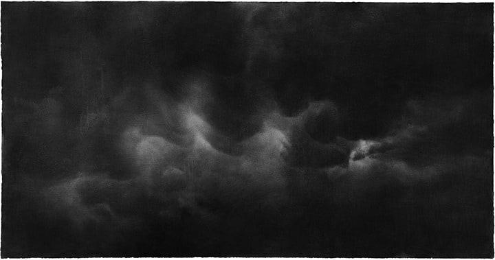 Jungjin Lee, Wind 04-49 (Ed. 2/3), 2004. Photograph on hand-coated Korean Mulberry paper, 105 x 210 cm., Courtesy of the artist & PKM Gallery.