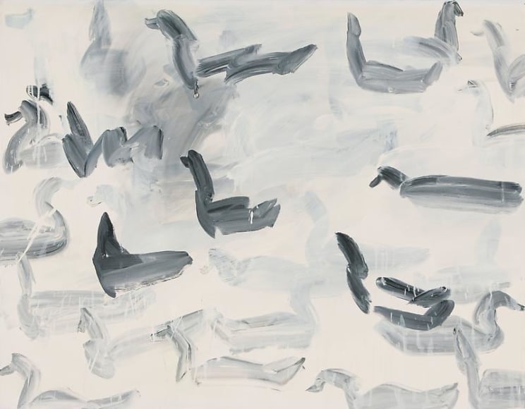 Lee Kangso. 91237-Untitled, 1991. Oil on canvas, 91 x 116.8 cm. Courtesy of the artist & PKM Gallery.