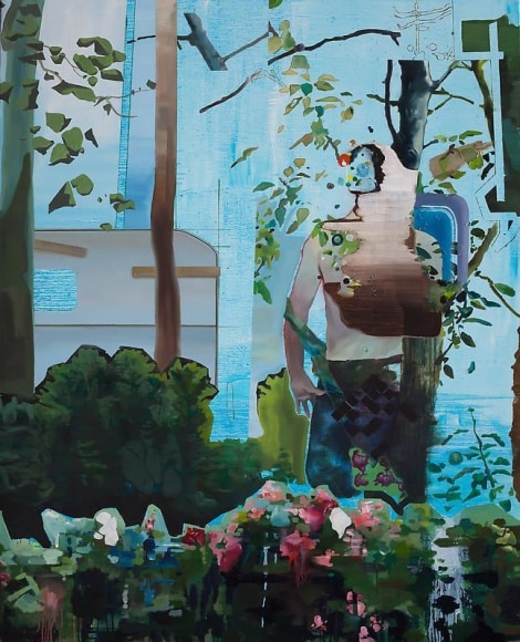Sunghun Ryu. Mild Apprehension, 2010. Oil on canvas, 160 x 130 cm. Courtesy of the artist & PKM Gallery.