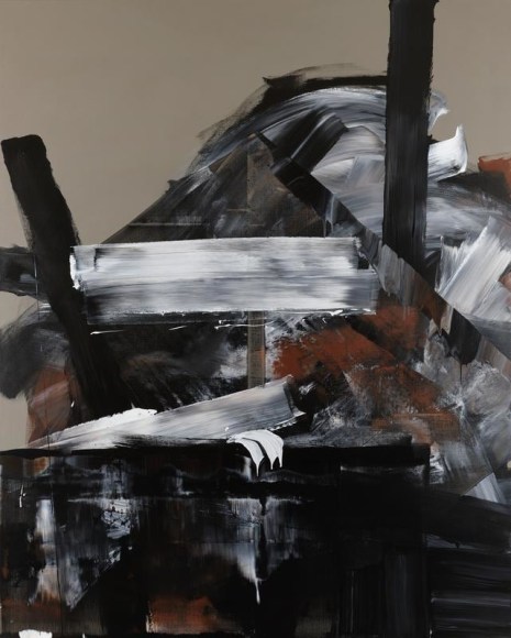 Shin Minjoo. Uncertain Emptiness 17004, 2017. Acrylic on canvas, 227 x 182 cm. Courtesy of the artist & PKM Gallery.