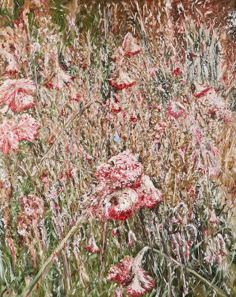 Kim Jiwon, Mendrami, 2006. Oil on linen, 182 x 227 cm.&nbsp;Courtesy of the artist &amp;amp; PKM Gallery.