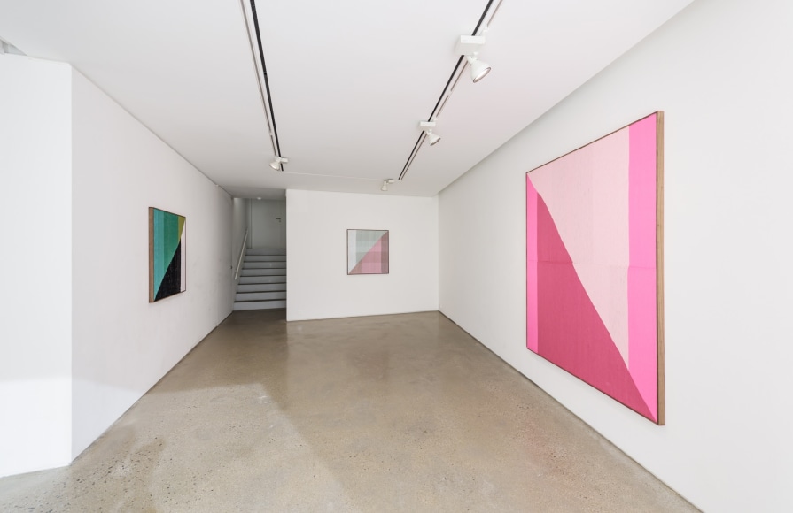 Installation view of&nbsp;Brent Wadden: Karma&nbsp;at PKM., Courtesy of PKM Gallery.