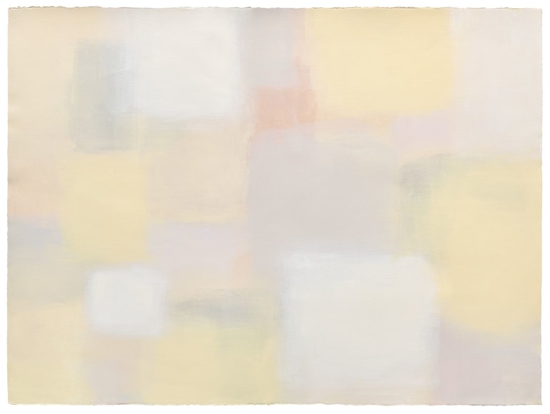 Suh Seung-Won, Simultaneity 18-1103, 2018. Acrylic on paper, 56.5 x 76 cm. Courtesy of the artist & PKM Gallery.