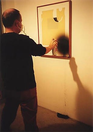 Stephen Prina. What&#039;s wrong?...(XXIII of XXXV)&nbsp;(Ed. 1/3),&nbsp;1996,&nbsp;62.5 x 80.5 cm. Installation view at PKM Gallery, 2001.&nbsp;Courtesy of the artist &amp;amp; PKM Gallery.