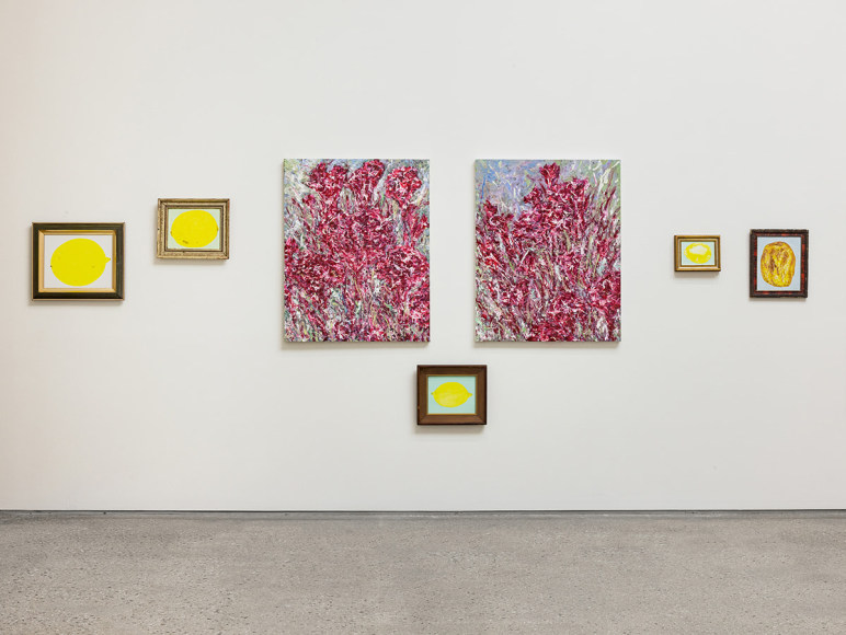 Installation view of Kim Jiwon: LEMON at PKM&amp;amp;PKM+. Courtesy of PKM gallery.