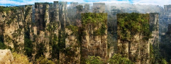 Sangbin IM. Zhangjiajie (Edition of 5), 2006. lambda print, 76.2 x 201.1 cm. Courtesy of the artist & PKM Gallery. 