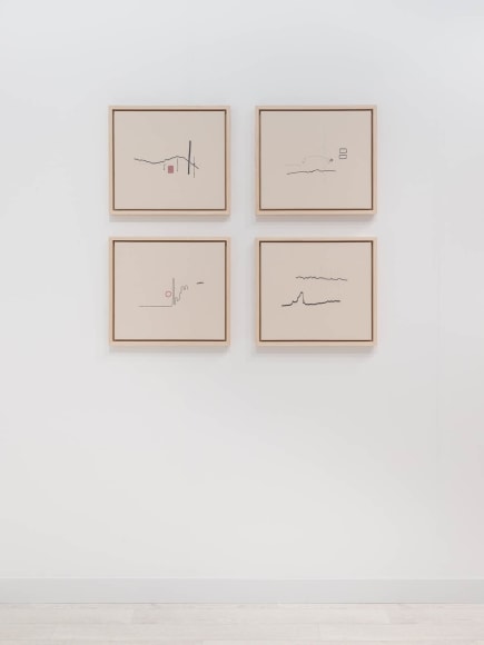 Installation view of Frieze London 2025 at Stand A01 in The Regent&#039;s Park., Courtesy of PKM Gallery. Photo by Mark Blower.