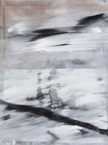 Shin Min Joo. Uncertain Emptiness 15069, 2015. Acrylic on canvas, 130 x 97 cm. Courtesy of the artist & PKM Gallery.