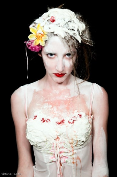 VICTORIA F. GAIT&Aacute;N Cherry Whip Part 8 2010, archival pigment print on 100% cotton paper, 33 x 22 inches