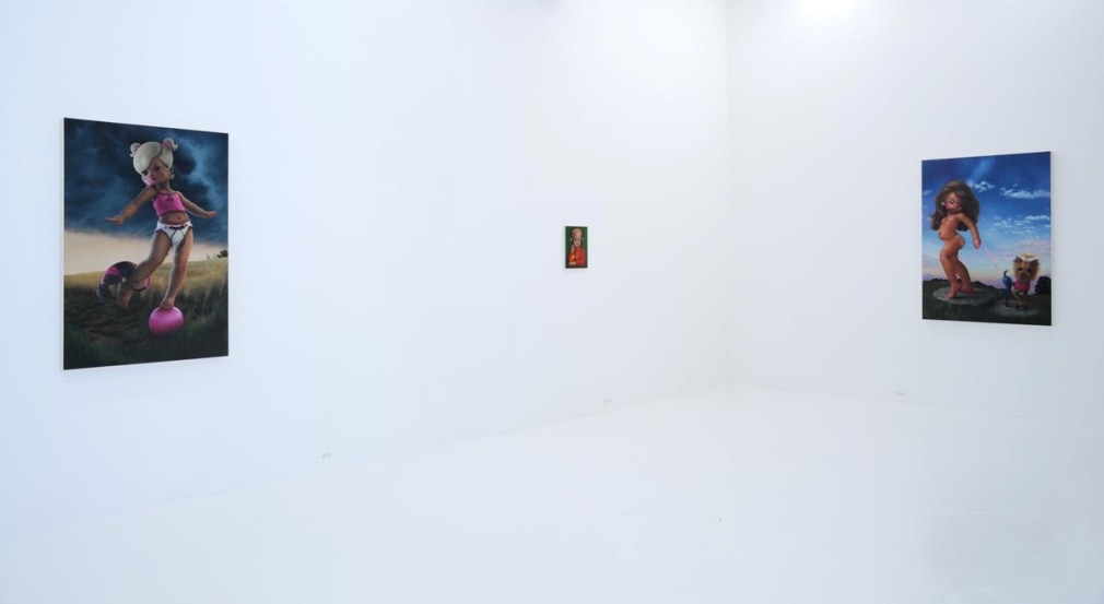 KATIE MILLER The Fancy of Babes 2011. Installation view: Conner Contemporary Art.