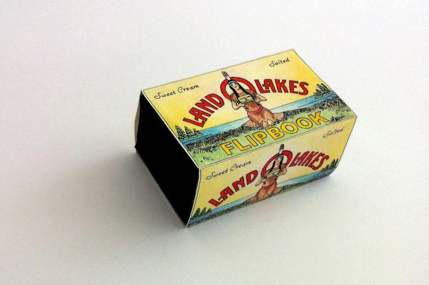 JENNIFER JEANNE COSTER I Don't Understand Infinity 2012, handmade flip book, 3 x 5 x 2.5 inches