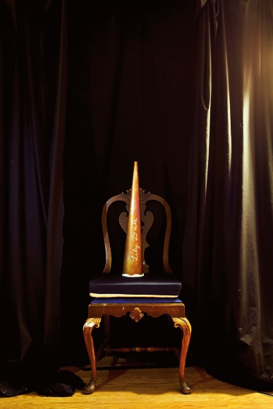 Susan Barnes&rsquo; Medium&rsquo;s Cabinet. Lily Dale, NY (from Seance), 2015