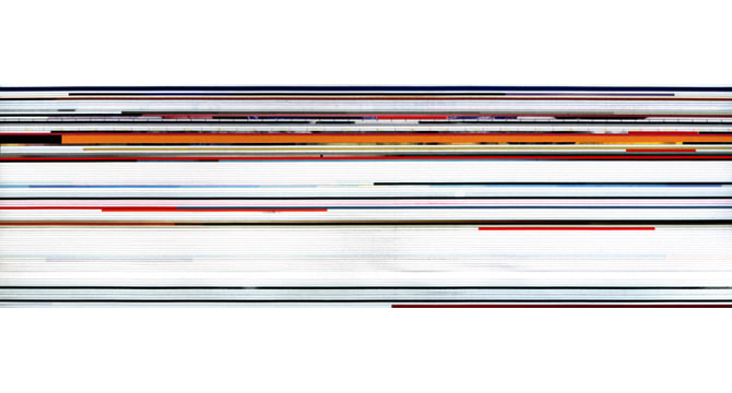 DEAN KESSMANN ARTFORUM (front) 2003, epson digital image, 9 x 46 inches