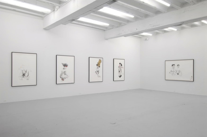 ZOË CHARLTON Family 2008-9. Installation view: Conner Contemporary Art.