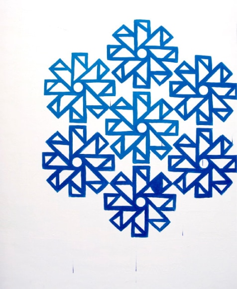 JEREMY FLICK Modus Operandi 2009, acrylic on canvas, 66 x 54 inches.