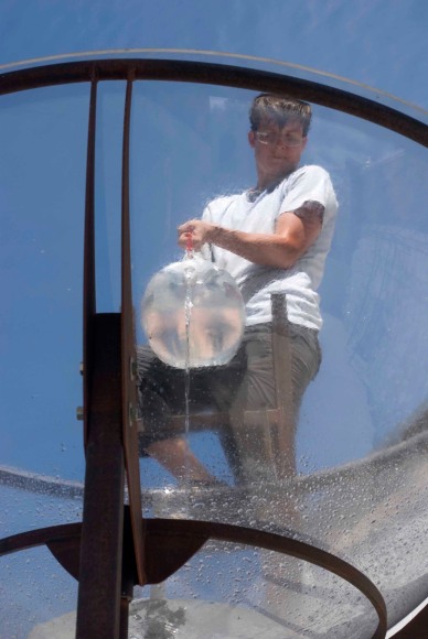 MARY COBLE Source (photo documentation) May 15, 2010, performance. Installation view: Conner Contemporary Art.