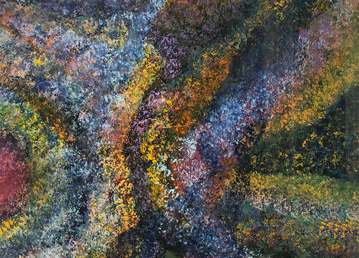 Kenneth Victor Young  Untitled  1979, acrylic on paper, 19 x 26 inches.