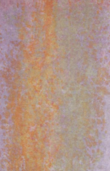 Howard Mehring  Untitled  c.1958, magna on canvas, 38 x 25 inches