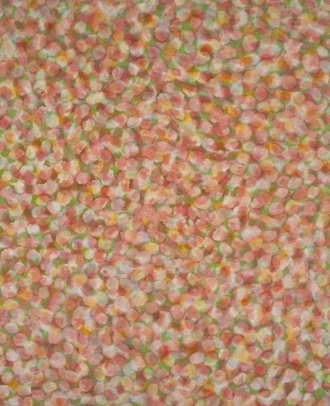 Howard Mehring  Untitled  1958, magna on canvas, 61 x 50 inches