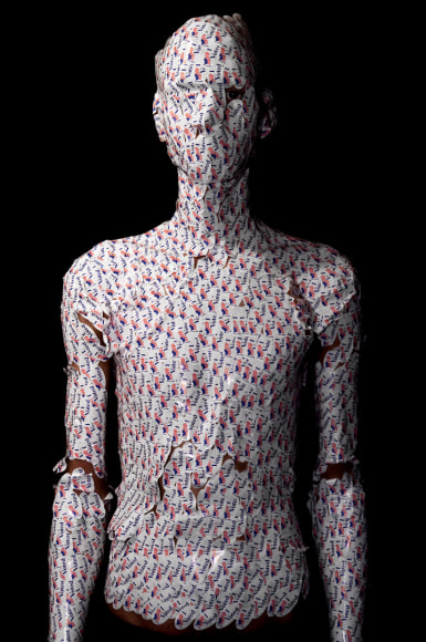 WILMER WILSON IV Self Portrait as a Model Citizen 2012, archival pigment print, 45 x 30 inches