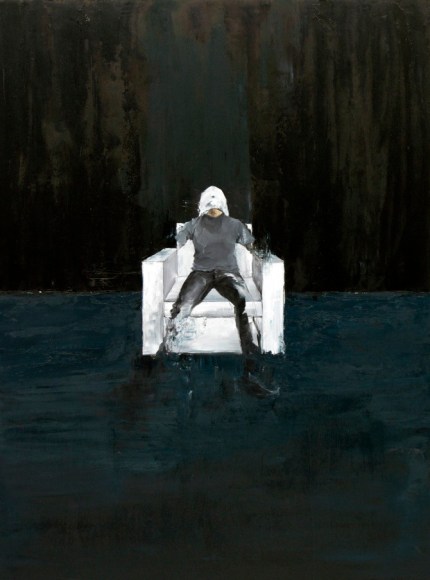 JEREMY JIRSA Breath 2014, oil on panel, 48 x 36 inches.