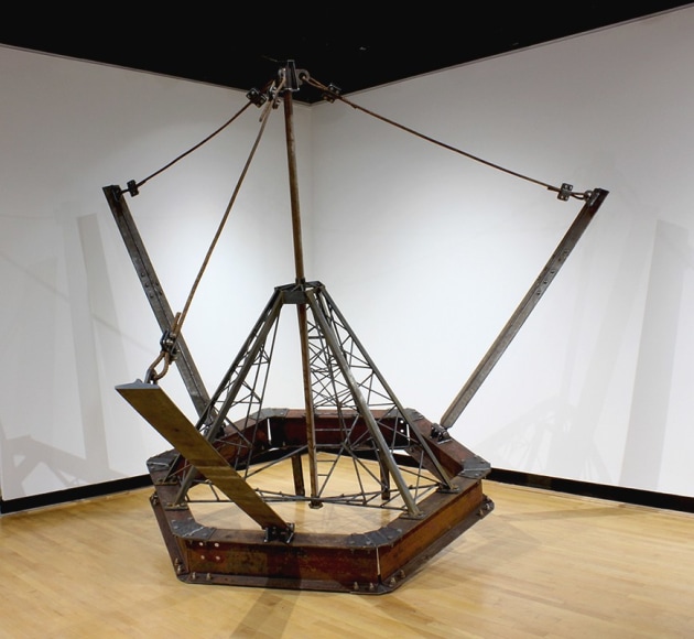 HUGH CONDREY BRYANT  Beacon  2018, fabricated steel, 9.5 x 10 x 12 feet