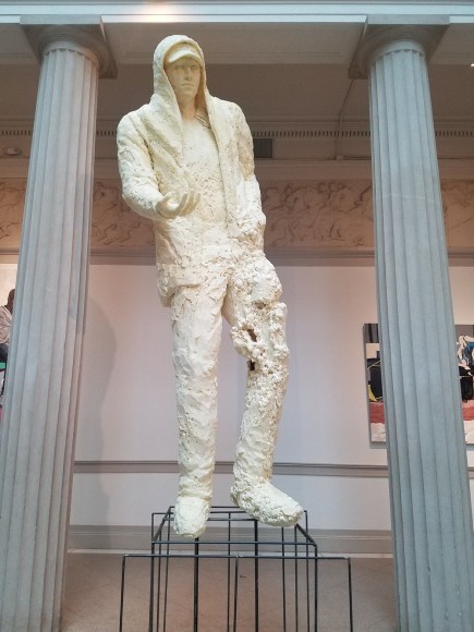 CASE BAUMGARTEN  Constantine  2018, insulation foam and steel, 4.5 x 15 x 4 feet