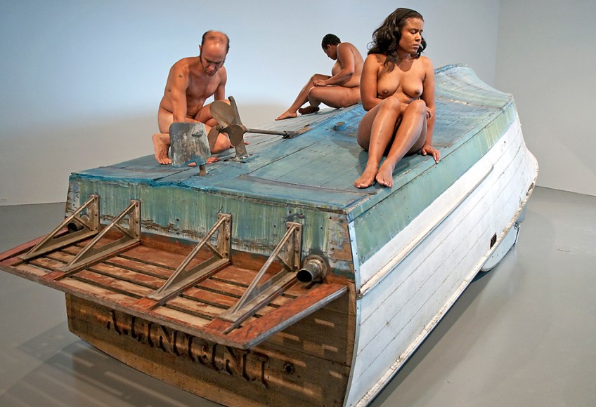 JOHN KIRCHNER Infinity 2010, installation and live performance. Installation view: Conner Contemporary Art.