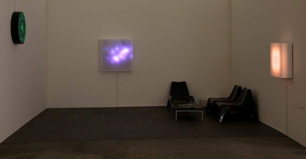 LEO VILLAREAL 2013. Installation view: booth B7, VOLTA9 Basel