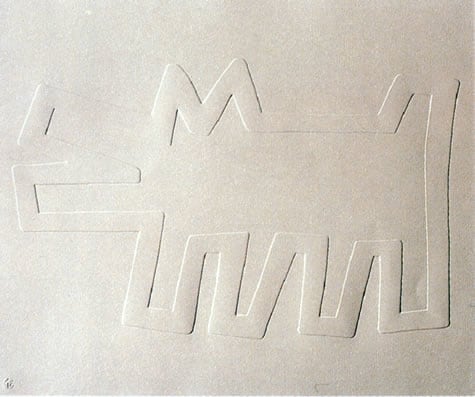 White Icons (Barking Dog), 1990