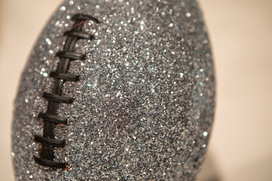 Sheldon Scott Exorcism of the Sweet (silver) 2018, glitter, leather, poly, glue, dimensions variable