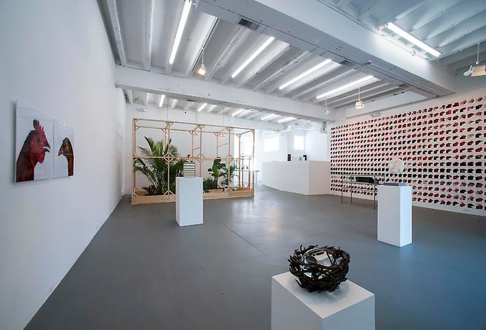 KOEN VANMECHELEN Leaving Paradise 2013. Installation view: CONNERSMITH.