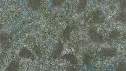 HOWARD MEHRING Untitled c 1958, magna on canvas, 58 x 103 inches.