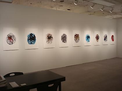 DEAN KESSMANN Plastic on Paper 2009. Installation view: booth 7-7100, NEXT.