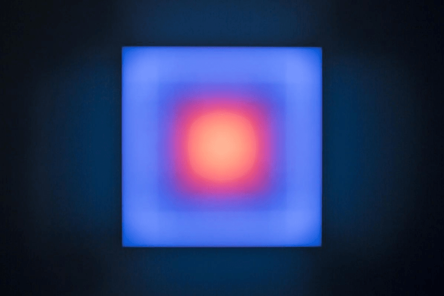 Scramble  Light emitting diodes, computer, custom software, circuitry, wood, plexiglass  37.5 x 73.5 x 3.75 inches