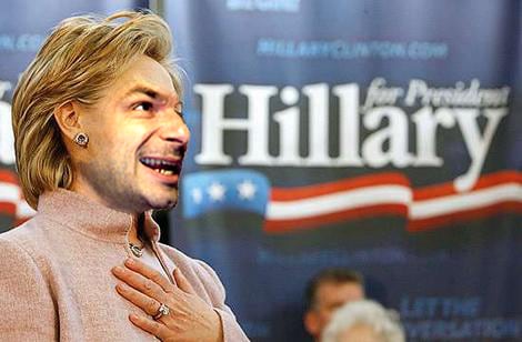 JOE OVELMAN If I Were President (Hillary Clinton 1) 2008, photograph, 4 x 6 inches