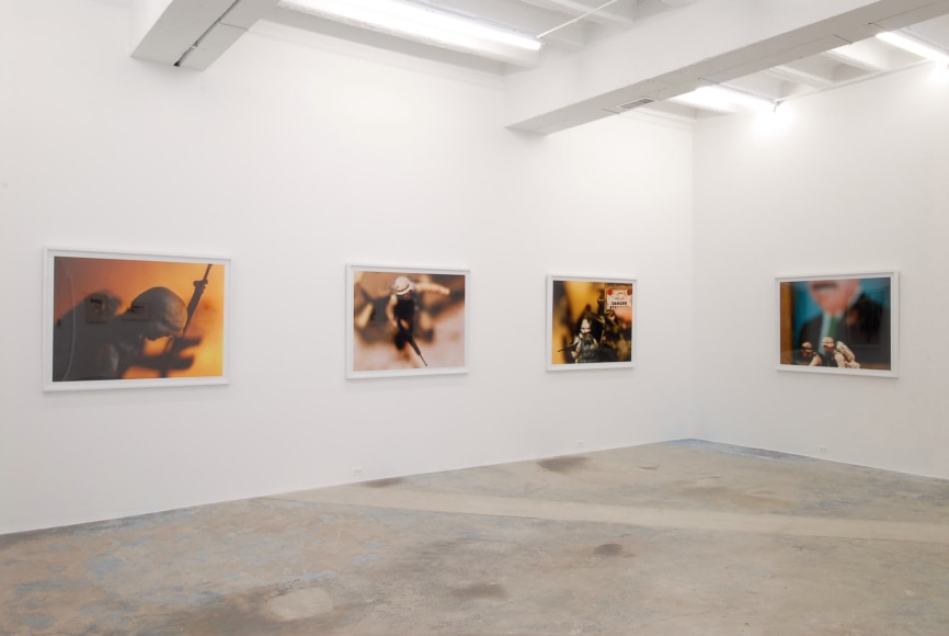 DAVID LEVINTHAL War 2008-9. Installation view: Conner Contemporary Art.