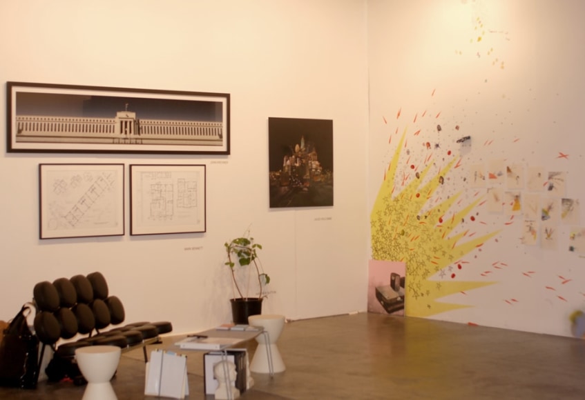 2007. Installation view: booth 215, ART DC.