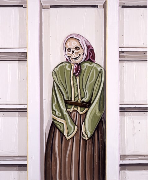 JULIE ROBERTS  Granny  2003, oil on canvas, 21.65 x 18.11 inches