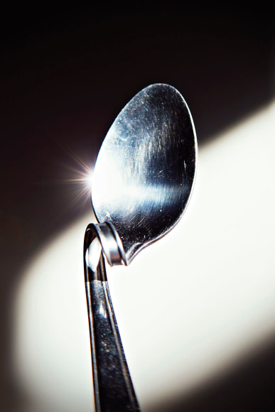 Bent Spoon Apport Gift from medium Anders &Aring;kesson. England (from Seance), 2013