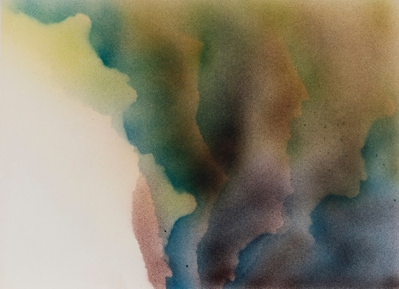 Kenneth Victor Young  Untitled  1979, acrylic on paper, 22 x 30 inches.